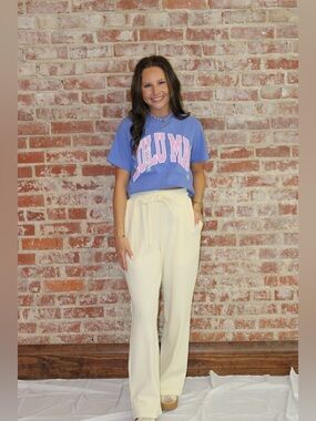 Lulu Mac Waffle Knit Butter Pants